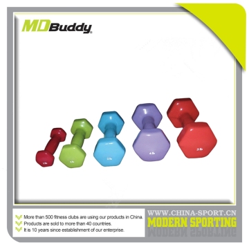 2015 small size mini neoprene dumbbell weight for women