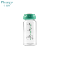 Transparent Glass Baby Breast Milk Bottle 2pcs/box