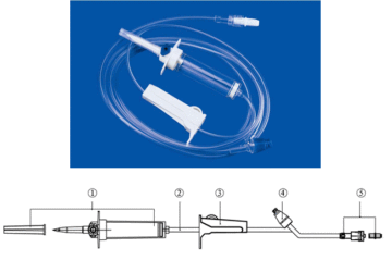 Needle Free Infusion Set / Disposble Infusion Set with Needle Free Injection