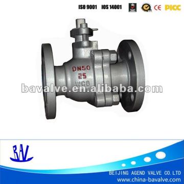 water tank ball float valves/API two-piece floating ball valve