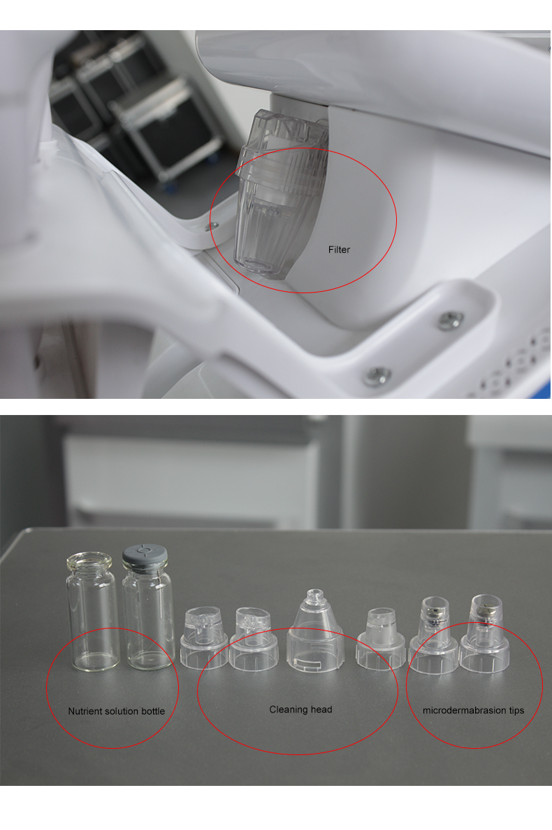 Beauty Salon Use Hydra Facial Microdermabrasion Deep Clear Hydrofacials Machine