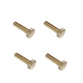 Custom Brass Knurled Thumb Screw