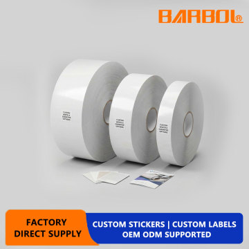 Glossy Coated Paper Adhesive Label Sheet