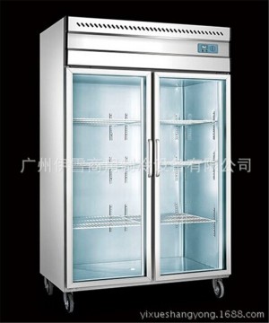 good quality stainless steel glass door refrigerator