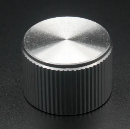 Aluminium Alloy Potentiometer Knob for Electric Appliances & Audio Amplifiers (25X17MM)