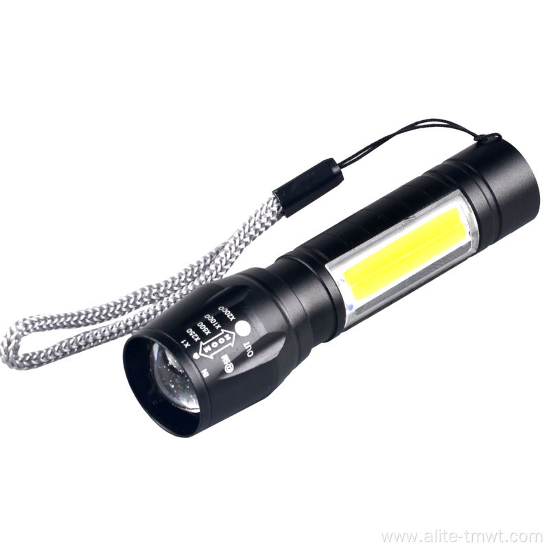 USB Rechargeable Zoom Torch