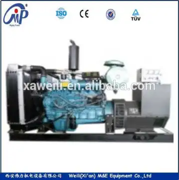 High efficiency low emission YTO 280KW 350KVA diesel generator set