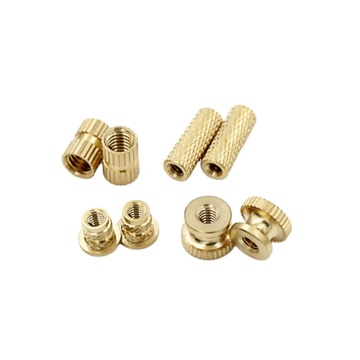Brass Knurled Thumb Nuts - 4/40, 6/32, 8/32