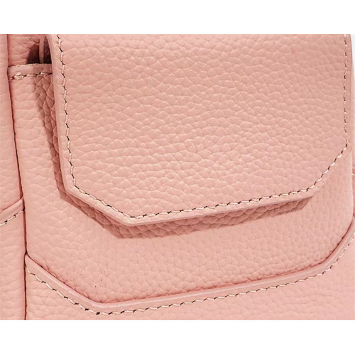 Délicat sélectionné en cuir authentique Sac rose