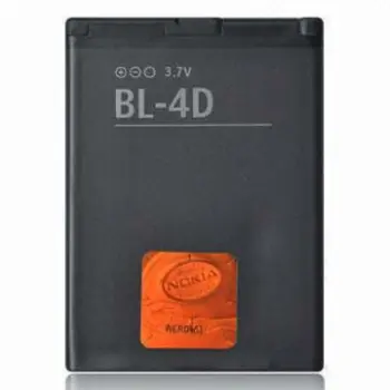 Mobile Phone Battery, BL-4D, Compatible with Nokia 702, 808, E5, E7, T7 and N97