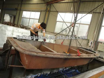 Rotomoulding plastic fishing boat