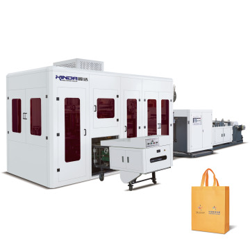 High-speed Automatic 3D Non-Woven Bag Making Machine for Footwear Gifts