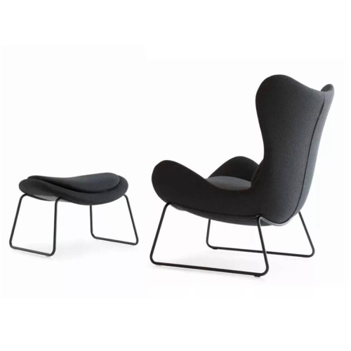 Calligaris Lazy Sled Base Armchair in Fabric