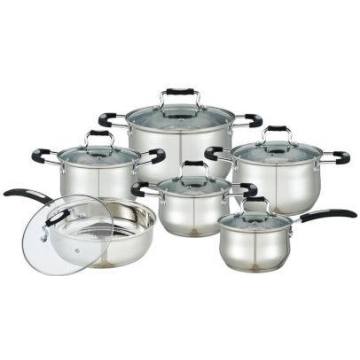 12 PCS Cookware Set with Silicone