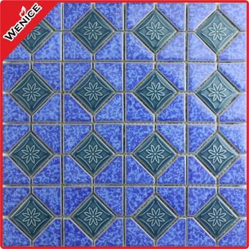 foshan decorative ceramic pool border line pattern tiles-01