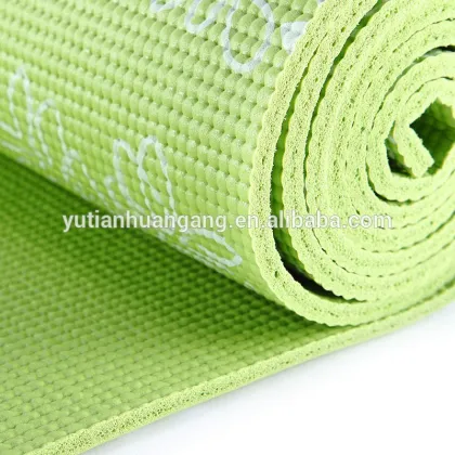 pvc yoga mat folding yoga mat printed yoga mat