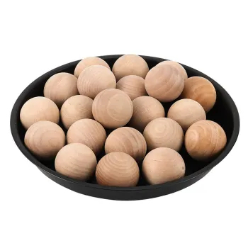 Unfinished Wood Craft Balls - 6 Sizes for DIY Projects
