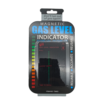 Magnetic Tank Propane Fuel Gauge - Temperature Measuring Gas Level Indicator