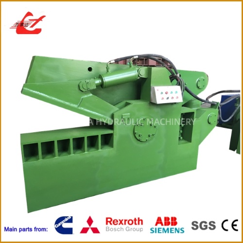 Máquina de cisalhamento de jacaré de alta eficiência de 600 toneladas