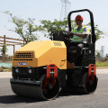 Hydraulic rollers for small low-fuel concrete rollers