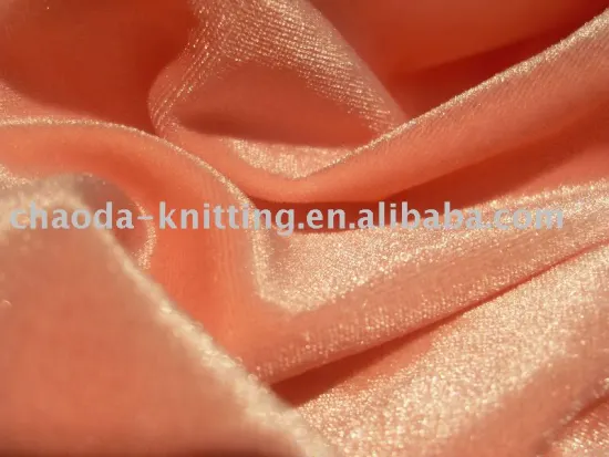 warp knitting velvet/spandex velvet