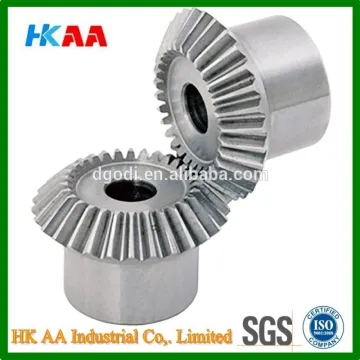 China supplier high precision stainless steel bevel gear, non-standard differential bevel gear