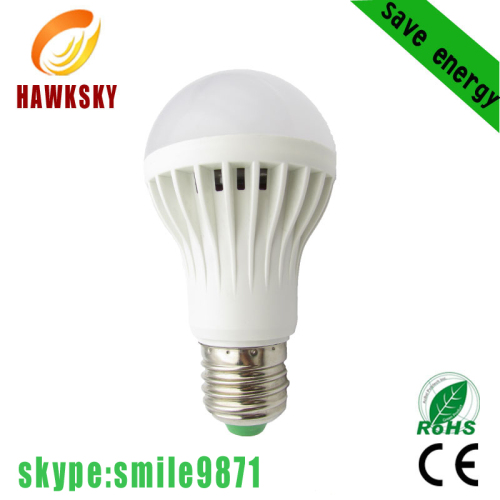 2700K 3W E27 dimmable plastic led bulb light factory