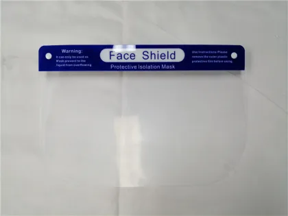 dust proof face shield disposable