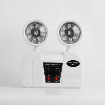 Versatile Twin-Spot Emergency Lighting Fixture