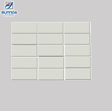 most popular ivory color 75x150mm glazed ceramic wall subway tiles verified on Alibaba