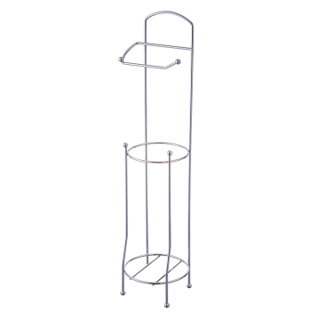 Toilet Paper Holder, Freestanding Bathroom Tissue Organizer, Minimalistic Storage Solution, Modern & Stylish Design