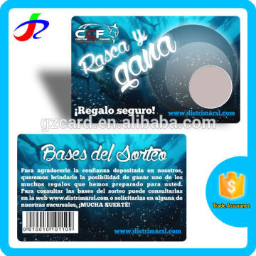 china die cut barcode paper card printing