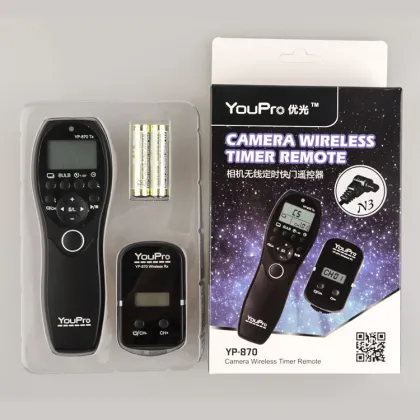 YouPro YP-870/S2 Wireless Shutter Timer Remote for Sony Cameras