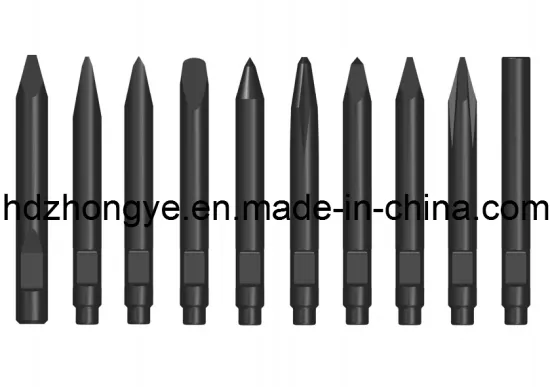 Zhongye Breaker Tools, Hydraulic Breaker Chisel, Hammer Chisel