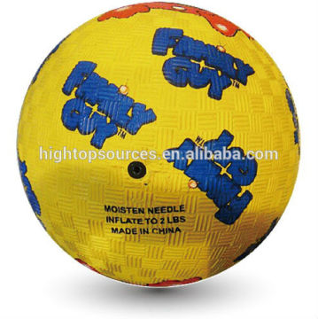 7" cartoon rubber playground ball for kids / popular playground ball / game toy
