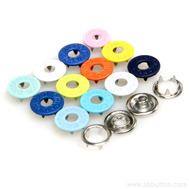 prong ring snap fastener button for children coat
