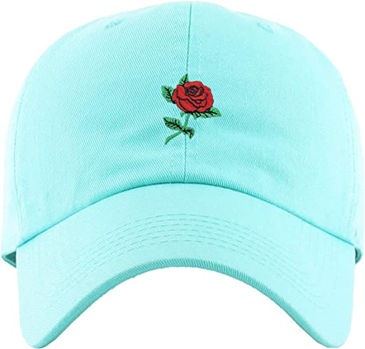 Flowers Love Good Vibes Baseball Cap Adjustable Unisex