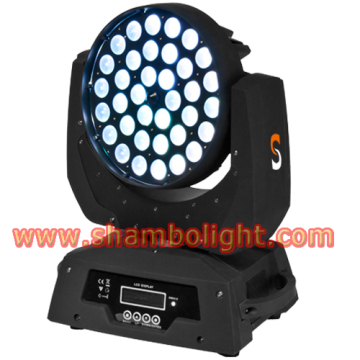 High Brightness! ! ! 10W*36PCS RGBW 4in1 LED Moving Head Wash Stage Light for Zoom