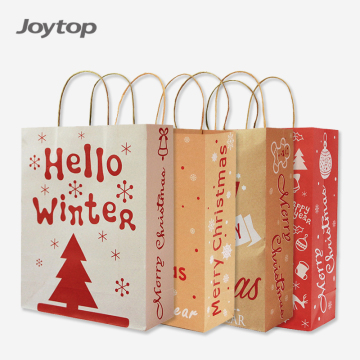 Joytop Wholesale European Christmas Gift Tote Bags