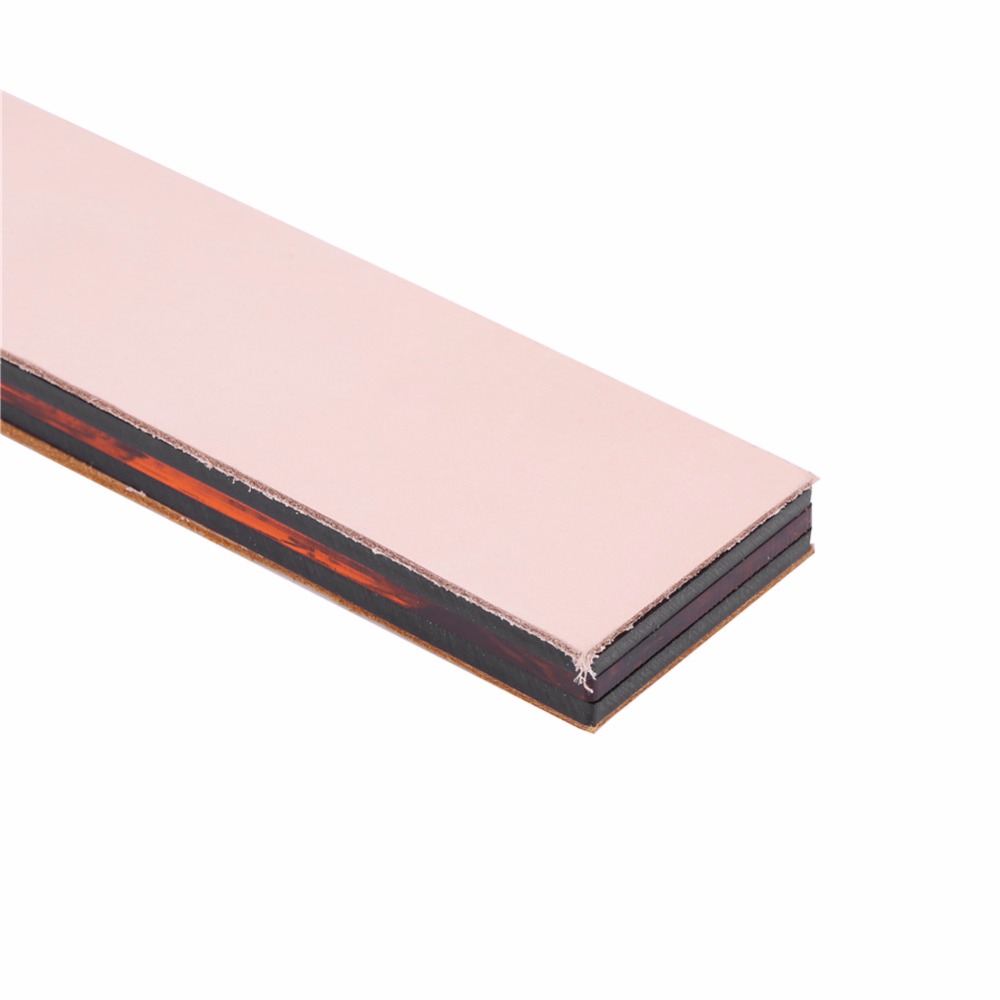Manual Double-layer PU Leather Shaving Strop Straight Razor Sharpener Strap Belt Necessary Shaving Strap Tool Knife Sharpener