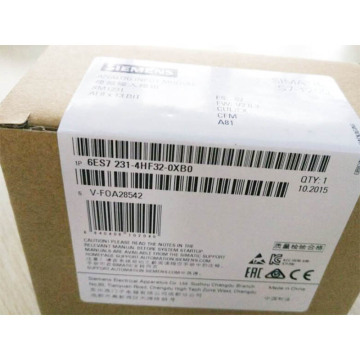 SongWei CNC Siemens Simatic S7 1200 PLCモジュール6ES7231-4HF32-0XB0：アナログ入力モジュール