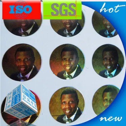 Silk Print 3d Hologram Label