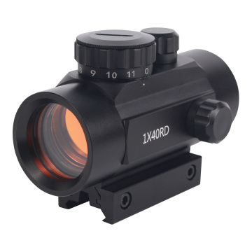 LUGER 1x40mm Red Lens Reflex Red Dot Sight with 11 Brightness Levels