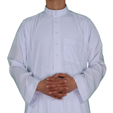 OEM Arabian Saudi Design White Arab Robe