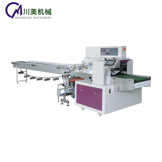 High Speed Stainless Steel Scrubber Flow Pack Machine