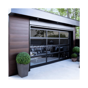 Custom Electric Vertical Bi-Fold and Folding Glass Garage Doors for Modern Home Design