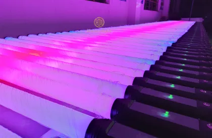 RGBWA Matrix LED Tube Pixel Light with Mobile App Control - Guangzhou LED Tube Pixel Lights