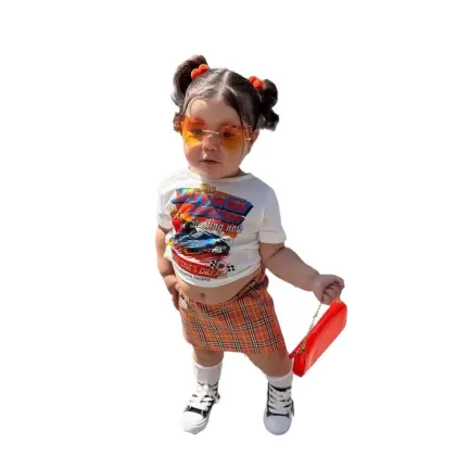 2024 Children's Clothing: Girls' 2-Piece Sets and Kids' Fashion Collections