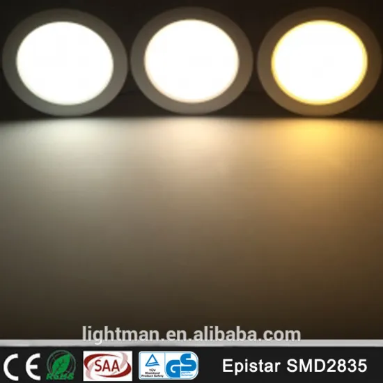 Ceiling Recessed Installation White Color 145mm Ceiling Lighting Round Panel LED