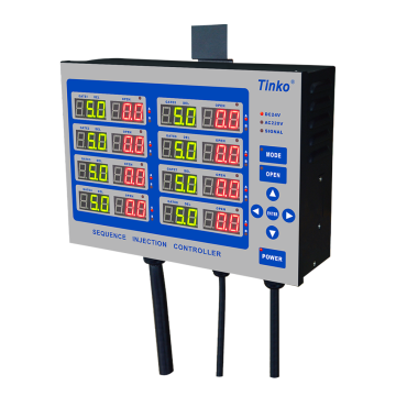 Tinko Iniection Stamping Hot Runner Valve Gate Controller sequenziale con valvola dell'olio